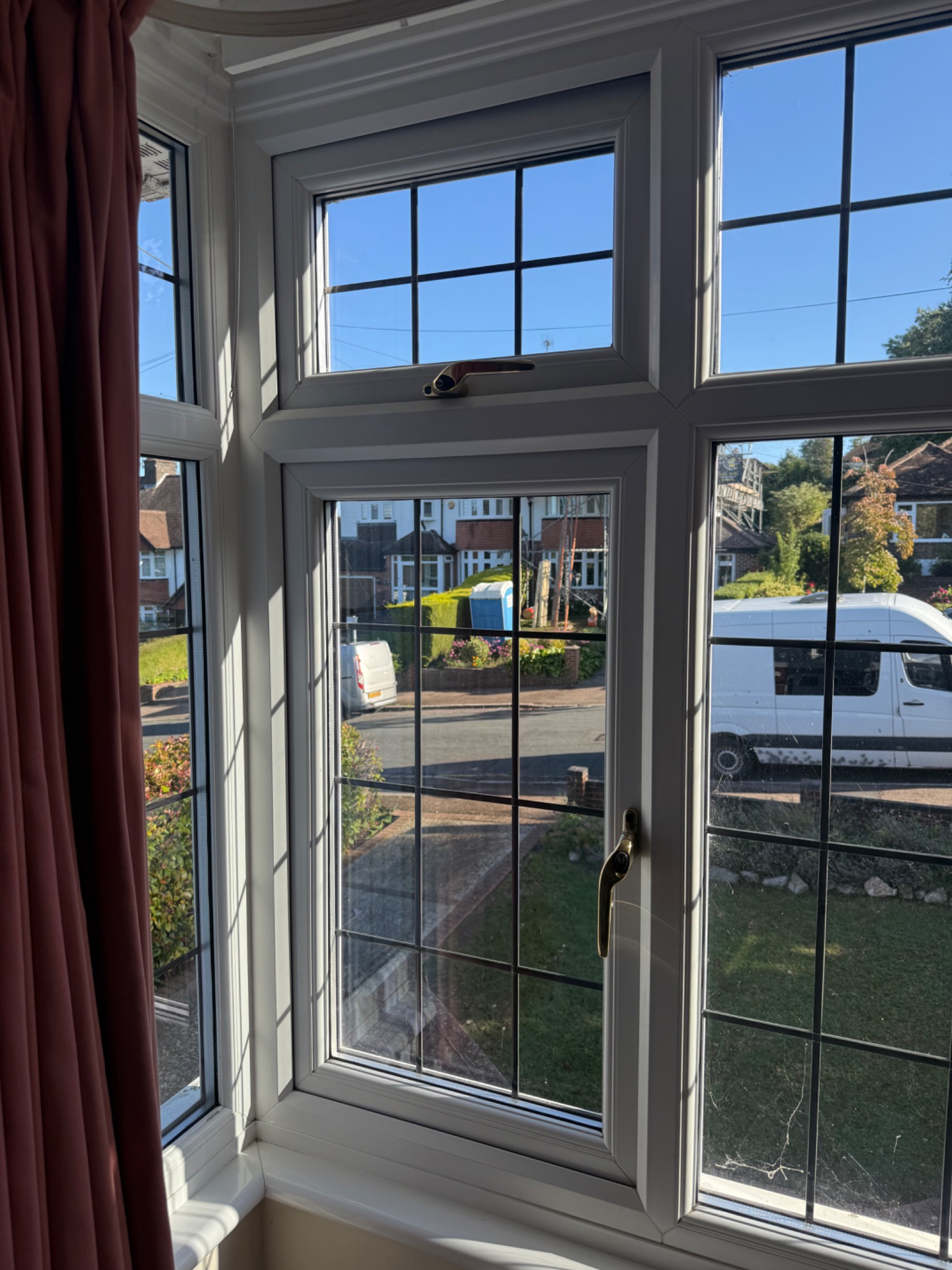 Window installations with clean finish by Hopkins Security